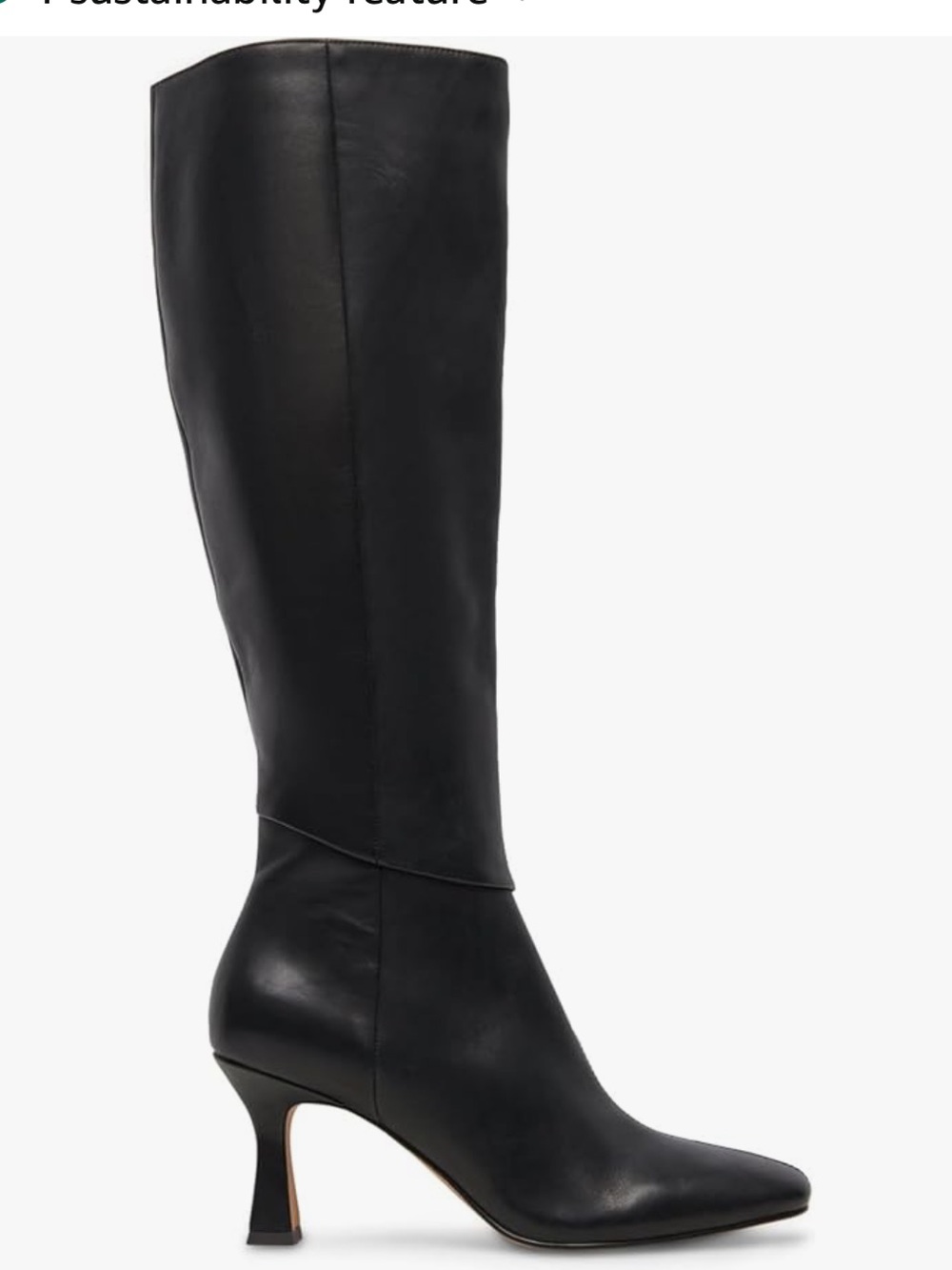 DOLCE VITA Gyra Boots Black Leather Boots- 6.5 - Picture 6 of 13